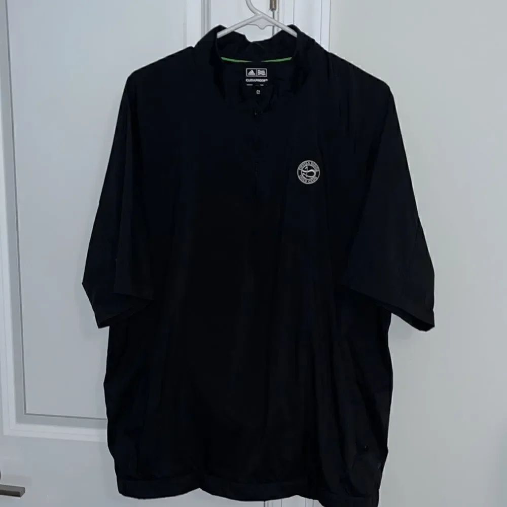 Black Devils Ridge Raleigh North Carolina Adidas climaproof SS wind golf jacket
